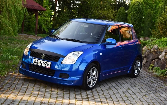 Suzuki Swift cena 16700 przebieg: 158000, rok produkcji 2008 z Limanowa małe 326